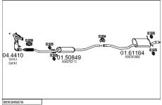 Výfukový systém MTS MINI94687A005373