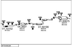 Výfukový systém MTS MITS49629A005987