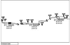 Výfukový systém MTS NISS05720A004269