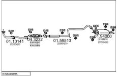 Výfukový systém MTS NISS09089A005227