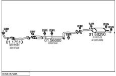 Výfukový systém MTS NISS15720A004264