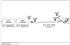 Výfukový systém MTS NISS25428A019888