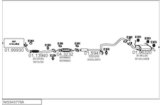 Výfukový systém MTS NISS40778A007858
