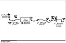 Výfukový systém MTS NISS64697A123958