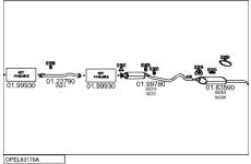 Výfukový systém MTS OPEL83178A007173