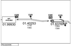 Výfukový systém MTS PEUG02549A002299