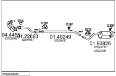 Výfukový systém MTS RENA08429A026629