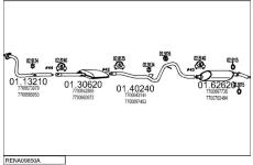 Výfukový systém MTS RENA09850A002039