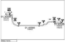Výfukový systém MTS RENA17937A001984