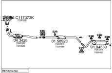 Výfukový systém MTS RENA20429A005655