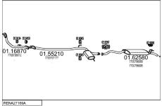 Výfukový systém MTS RENA27169A005050