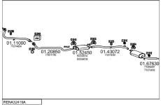 Výfukový systém MTS RENA32419A007953