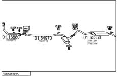 Výfukový systém MTS RENA36169A002078