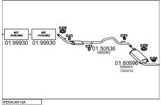 Výfukový systém MTS RENA36419A003769