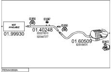 Výfukový systém MTS RENA40668A023070