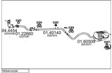 Výfukový systém MTS RENA43429A018788