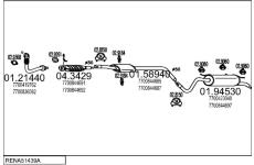 Výfukový systém MTS RENA51439A100432