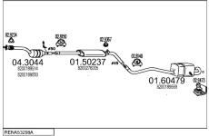 Výfukový systém MTS RENA53298A057167