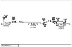 Výfukový systém MTS RENA57927A007845