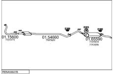 Výfukový systém MTS RENA58927B007845