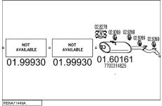 Výfukový systém MTS RENA71449A015604