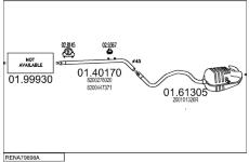 Výfukový systém MTS RENA79898A029961