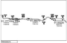 Výfukový systém MTS RENA90927A027628