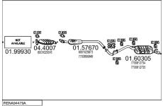 Výfukový systém MTS RENA94479A004807