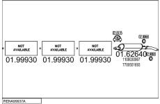 Výfukový systém MTS RENA99937A007411