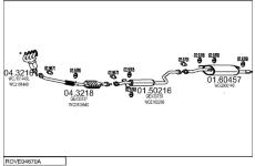 Výfukový systém MTS ROVE04670A014701