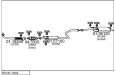 Výfukový systém MTS ROVE11840A003230