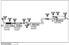 Výfukový systém MTS ROVE43409A014639