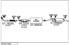 Výfukový systém MTS ROVE71409A003233