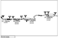 Výfukový systém MTS ROVE72409A003233