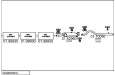 Výfukový systém MTS SAAB84897A007354