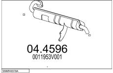 Výfukový systém MTS SMAR48578A018147