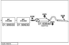 Výfukový systém MTS SUZU14907A004768