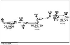 Výfukový systém MTS VOLV02309A012526