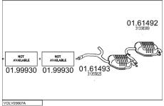 Výfukový systém MTS VOLV05607A027625