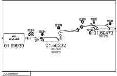 Výfukový systém MTS VOLV06640A012520