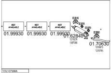 Výfukový systém MTS VOLV27588A006220