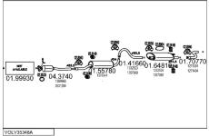 Výfukový systém MTS VOLV35348A002791