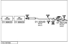 Výfukový systém MTS VOLV38758A056015