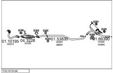 Výfukový systém MTS VOLV91810A002827