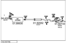 Výfukový systém MTS VOLV93778A011066