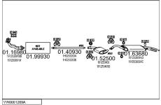 Výfukový systém MTS VW0001269A008048