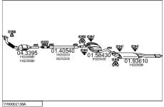 Výfukový systém MTS VW0002138A136939