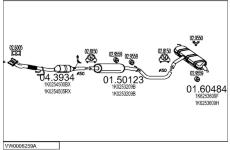 Výfukový systém MTS VW0006259A017872