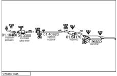 Výfukový systém MTS VW0007138A136938