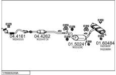 Výfukový systém MTS VW0009249A018391